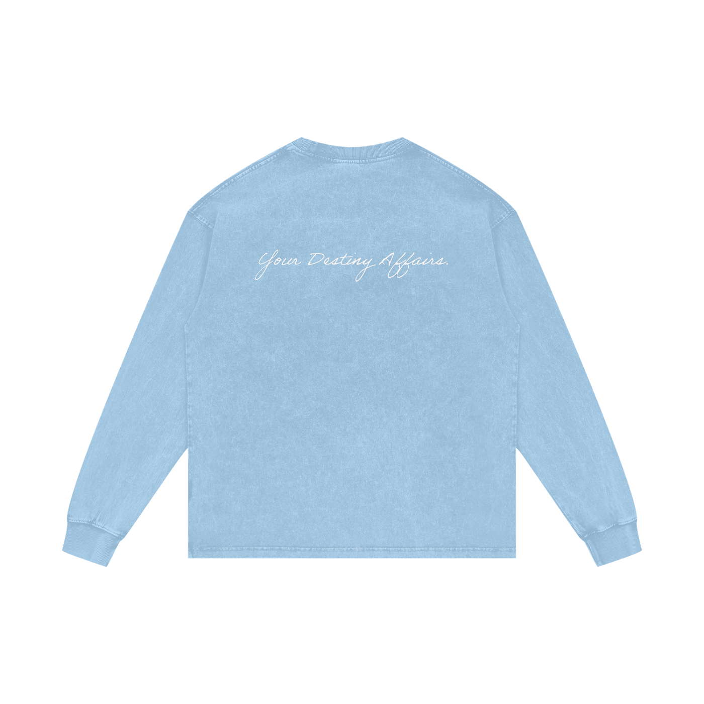 Acid Wash Oversize Long Sleeve T-Shirt
