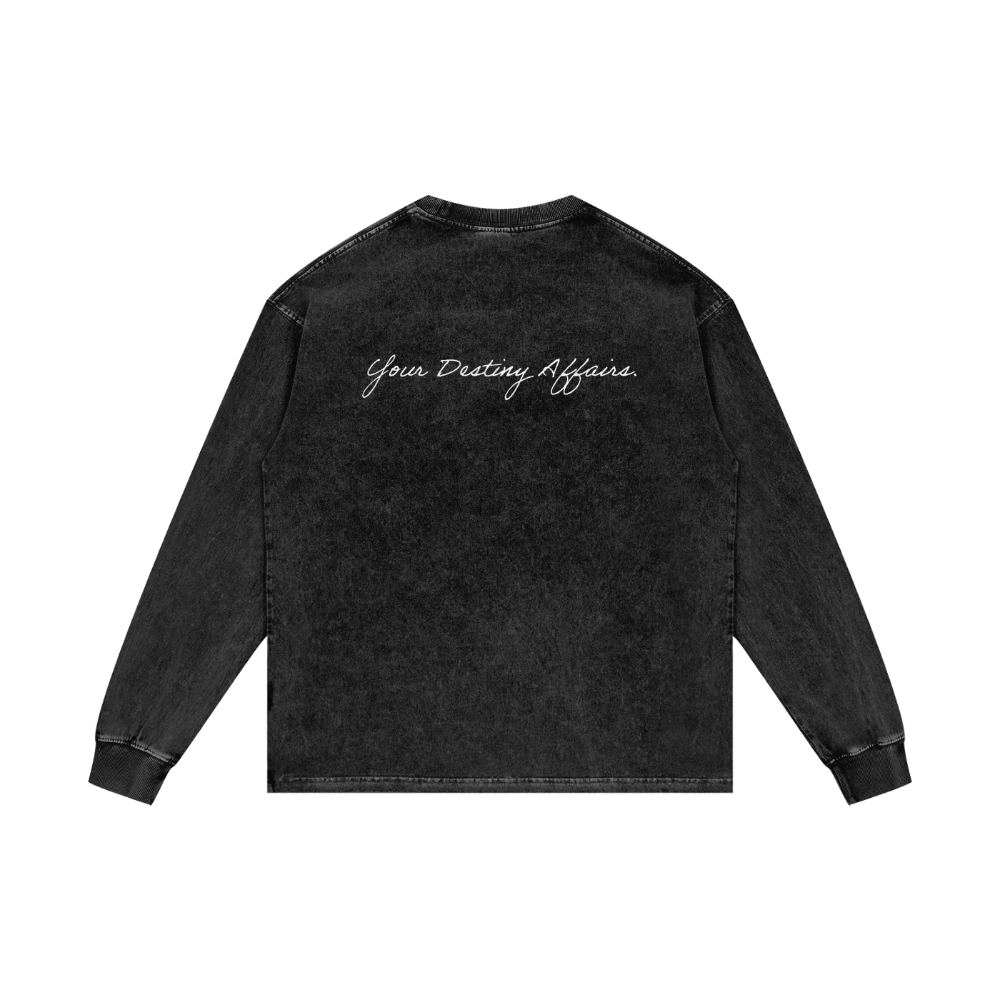 Acid Wash Oversize Long Sleeve T-Shirt