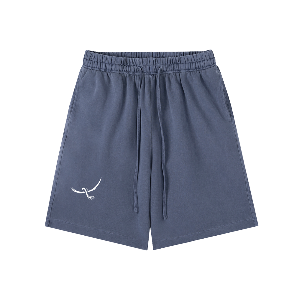 Vintage Wash Cotton Shorts