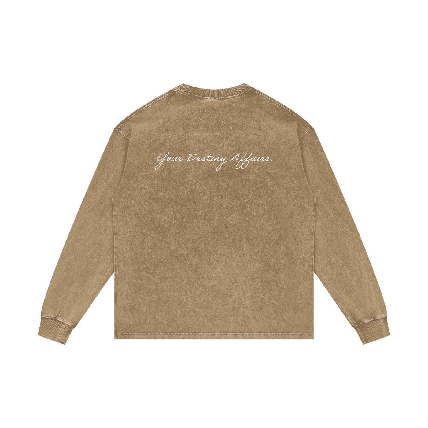 Acid Wash Oversize Long Sleeve T-Shirt