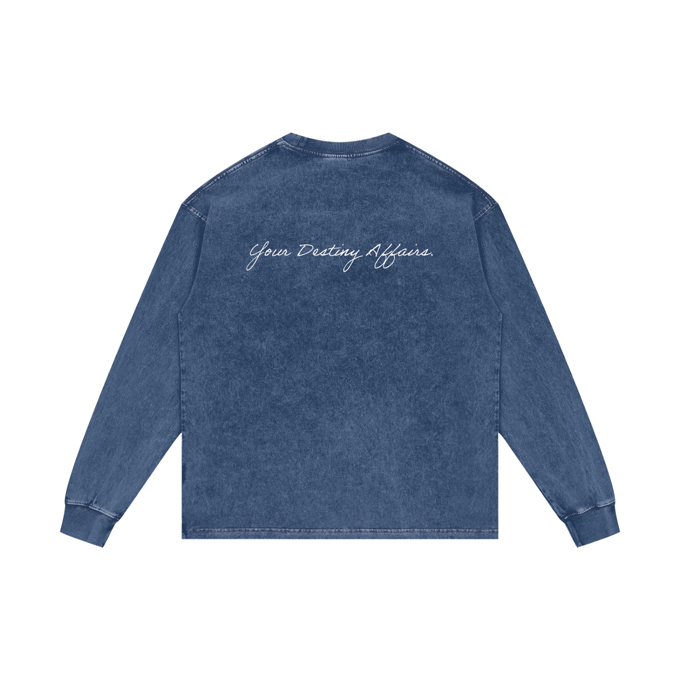 Acid Wash Oversize Long Sleeve T-Shirt