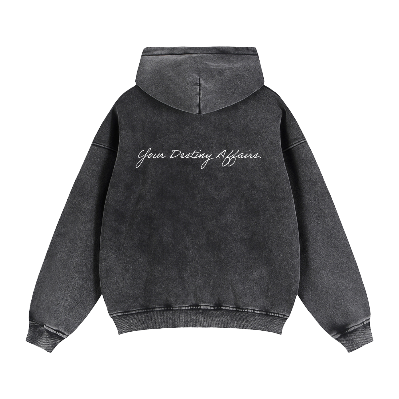 Zip-Through Boxy QADAR Hoodie