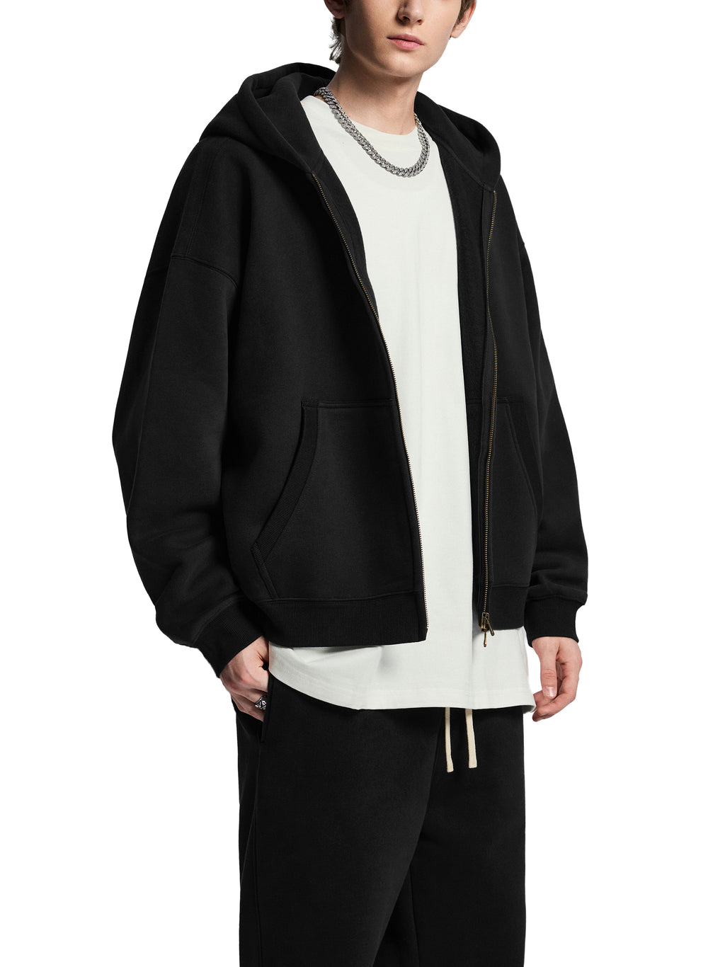QADAR Full Zip Hoodie